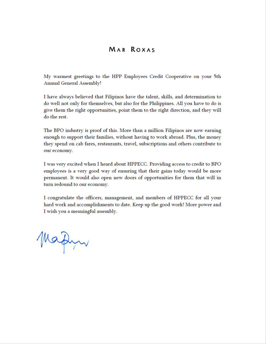 MarRoxasMessage